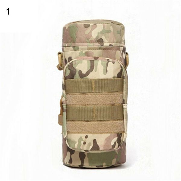 Tactical Molle Vattenflaskhållare påse Justerbar KettleBag