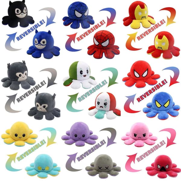 Flip Octopus Doll Revenge Hero Flip Spider blæksprutte flipper