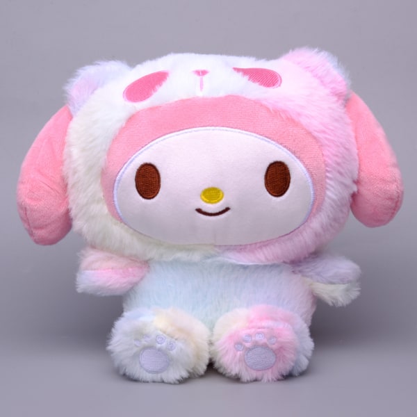 Cross-border sales of kuromi Sanrio family plush toys Kuromi Melody doll Laurel dog doll 1 23CM