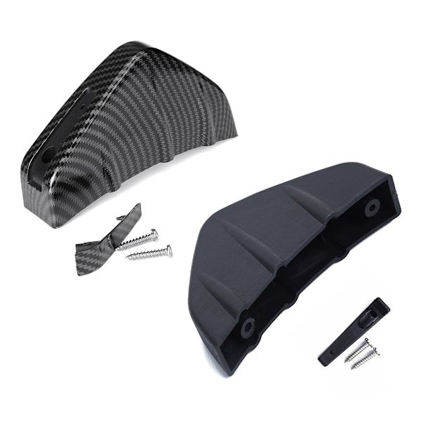 4x Shark Fin Diffuser Protect Cover Universal Car Bakre Bumper Cast Decor Spoiler Water transfer