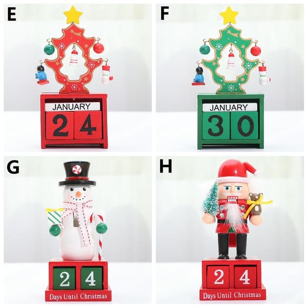 1. adventskalendere Trehåndverk Julegaver C