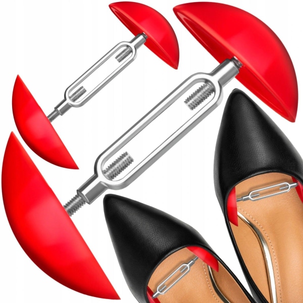 Skosträckare - Töj ut skor (2-Pack) red