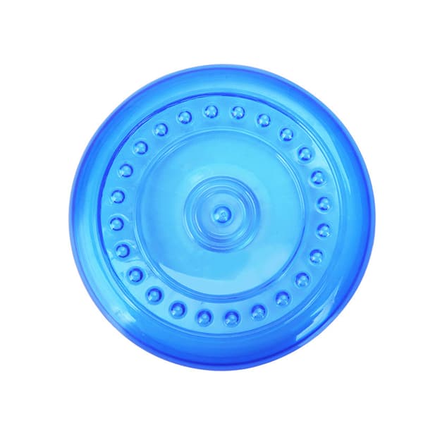 Hundfrisbee Interactive Dog Flying Disc Flytbar flytande flygande tefat för hundträning