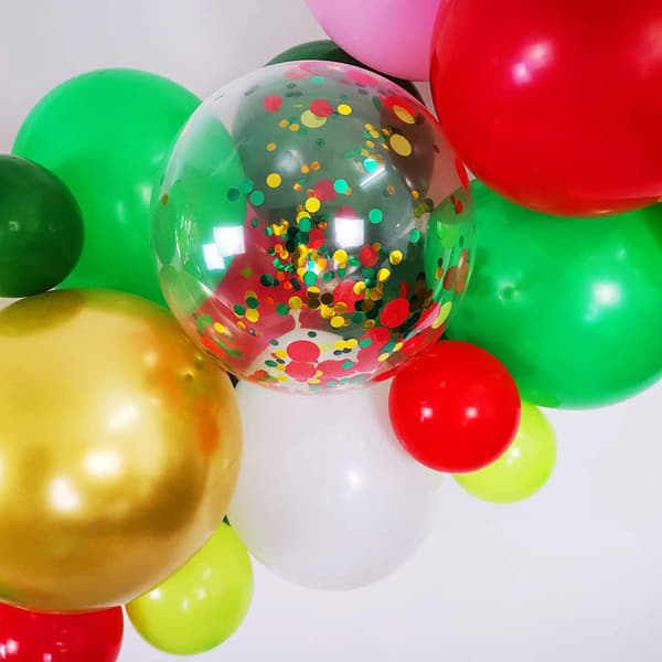 Juleballon oppustelig folieballon Julemand jul T