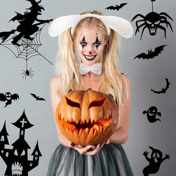 3 sæt Halloween hvalpehundekostume Hundepandebånd Ører og hale butterfly