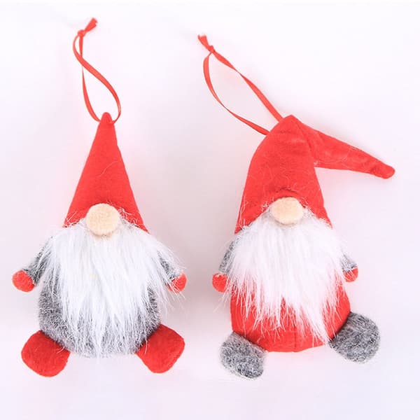 Joulukoriste Xmas Tree Hanging Pehmo Tonttu Nukke B