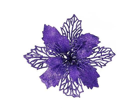 9/12/15cm glittrande julgran konstgjord blomdekoration