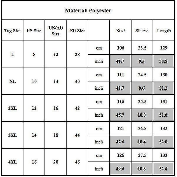 Kvinder Printet Kortærmet V-hals Maxikjoler Side Slids Sommer Ferie Fest Casual Lange Kjoler Wave Pattern L
