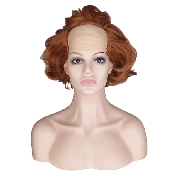 Halloween Cosplay Peruk Mask Huvudbonader