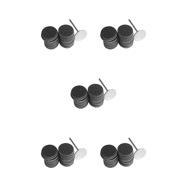 1/2/3/5 Sähköisen jalkaraspin vaihtotyynyt tehokas ja 15mm 150Grit 50 pcs 5PCS