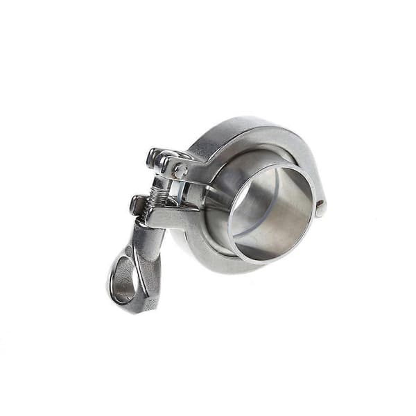 38mm 1.5\" OD SS304 Sanitärrör Svetsferrule + för Tri Clamp + PTFE Packningssats