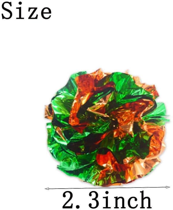 15 kpl Mylar Crinkle -pallot kissanleluille