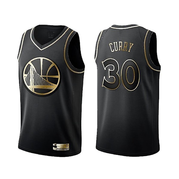NBA Stephen Curry Baskettrøye Gold Edition Warriors