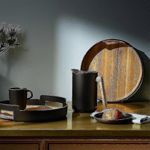 Nordic Kitchen Tarjoilualusta, Yksinkertainen ja Ajaton Muotoilu, Musta lin