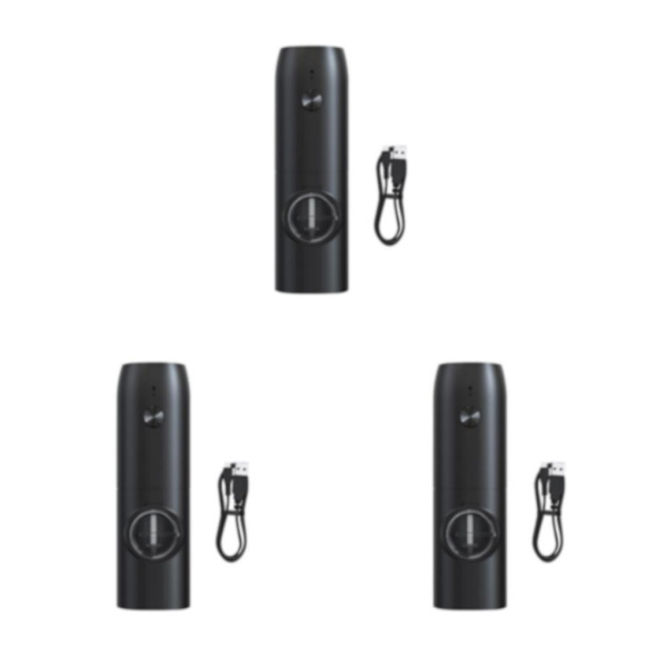 1/2/3 Electronic Pepper Mill USB Uppladdningsbar Justerbar Single 3Set