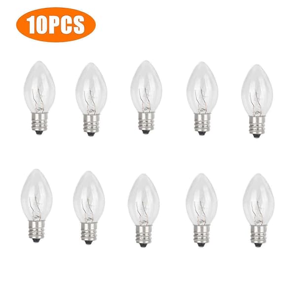 10/20 stk voksvarmerpærer 15 watt varmelys 110V E12 pærer for Scentsy plugg
