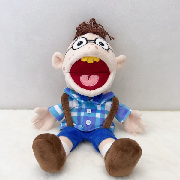 Käsionuket varastossa, hauskoja pehmoleluja pojille, kangasnuket, jeffy sorminukke qd paras Phoebe puppet