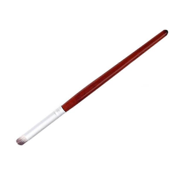 Gradient Dye Ritning Målarpenslar Trähandtag Nail Art Pen Manikyrverktyg