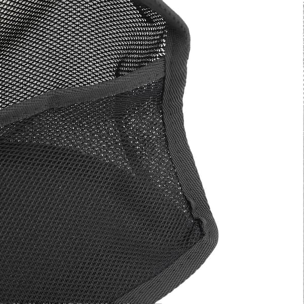 Universal bilnetlommeholder mellem sæder, netopbevaringspose, kæledyrsbarriere 260x405mm Sort