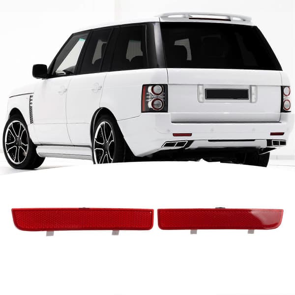 1 Par Bagagerumsreflektor LR006348 Bagagerumsmarkering Reflektor til Range Rover L322 Freelander 2 L359