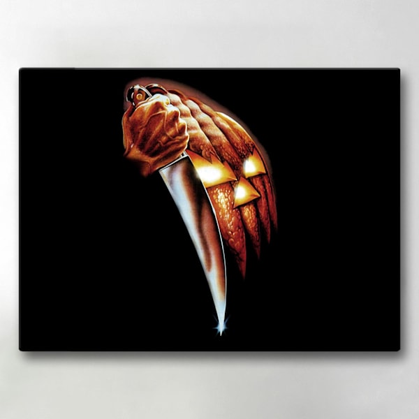 Bilde / Lerretbilde - Halloween - 40x30 cm - Lerret multicolor