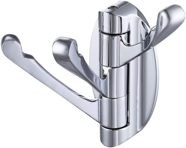 Baderomshåndklestativ Veggkrok 3-armet Metall Klesstativ Håndklestativ Fi