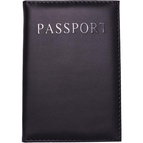 Passholder (svart), reiseveske, liten organizer