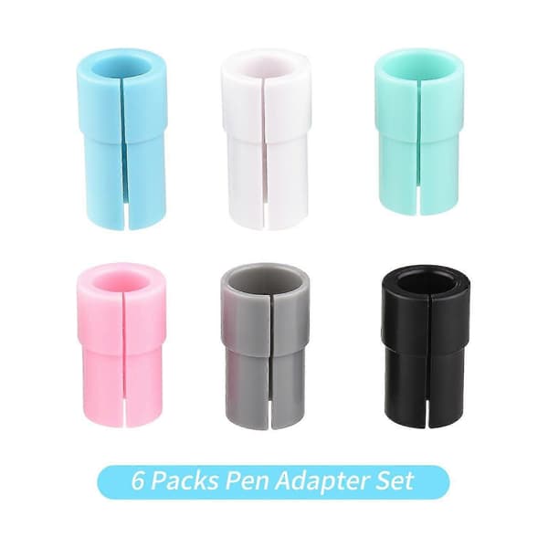 6 stk. pennadaptersett markørholder erstatning kompatibel med Cricut Explore Air 3/Maker 3