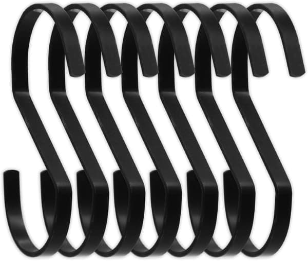 #10 Heavy Duty S-formede Hengerkroker Kromfinish Sjal Klær K#