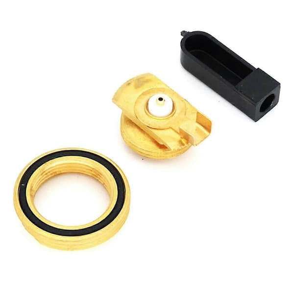Vandtæt NMO Antenneholder 3/4 Tommer Hulmontering Koaksialstik Montering Messing Kontaktstift Isolator Reparationssæt