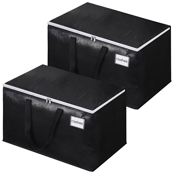 Polyester Extra Stor Mobilväska med dragkedja Specialutrustning För black 69*35*38cm