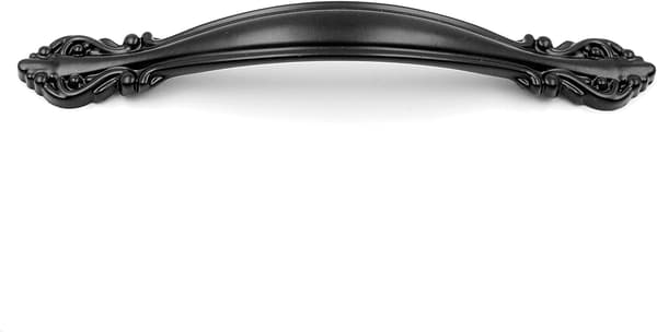 10-pack skåphårdvara - mattsvart, 3-3/4" (96 mm) hålcentrum
