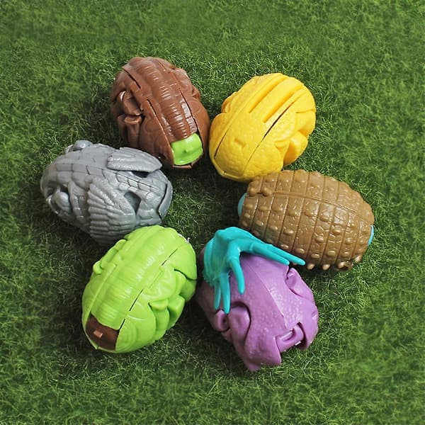 Dinosauræg Legetøj til 3,4,5-årige Drenge Påskeæg Deformerbare Dino-figurer