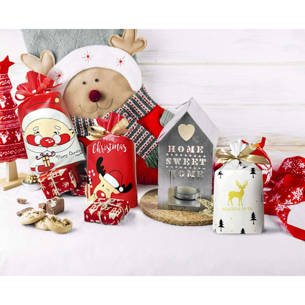 50 stk Julegodtposer Julegodtposer Godteri Godteri Pl