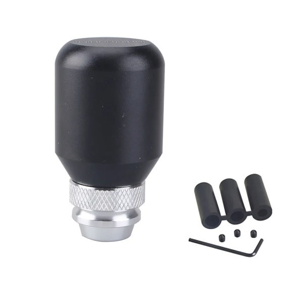 Bilracing JDM Aluminium växelspak Universal växelspaksknopp-svart Black