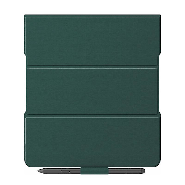 Til Amazon Kindle Scribe Magnetisk E-case PU Læder Stand Cover Green