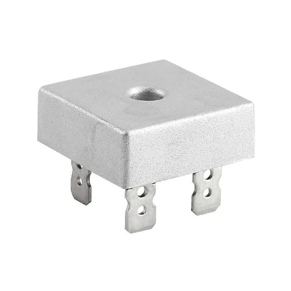 10 stk KBPC5010 50A 1000V høyeffekt metallkapsel enfase diodebro-likerettere