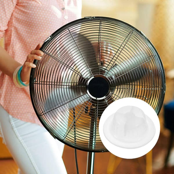 20 stk. Husholdningsplastik Ventilatorblad Reservedel Stående Bordventilator Bladmøtrikdæksel