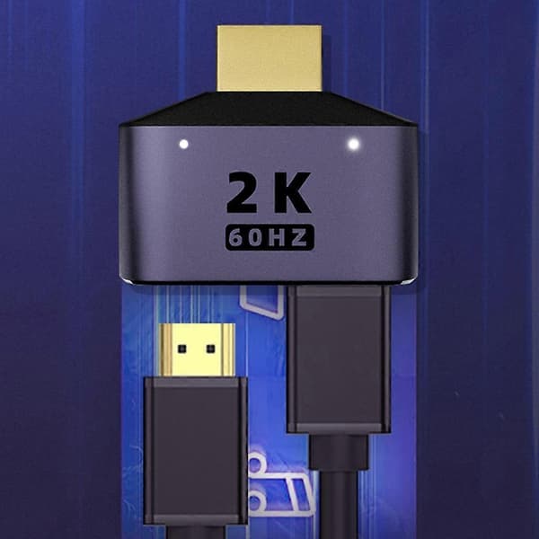 HDMI-kompatibel splitter 1 inn 2 ut 2K splitter for FullHD 2K@60HZ 1920x1080