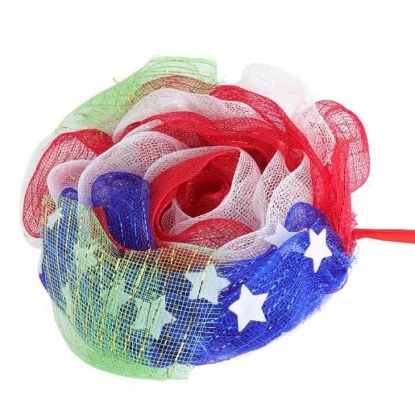 HURRISE Wreath American Decor - 4 juli Väggdekoration