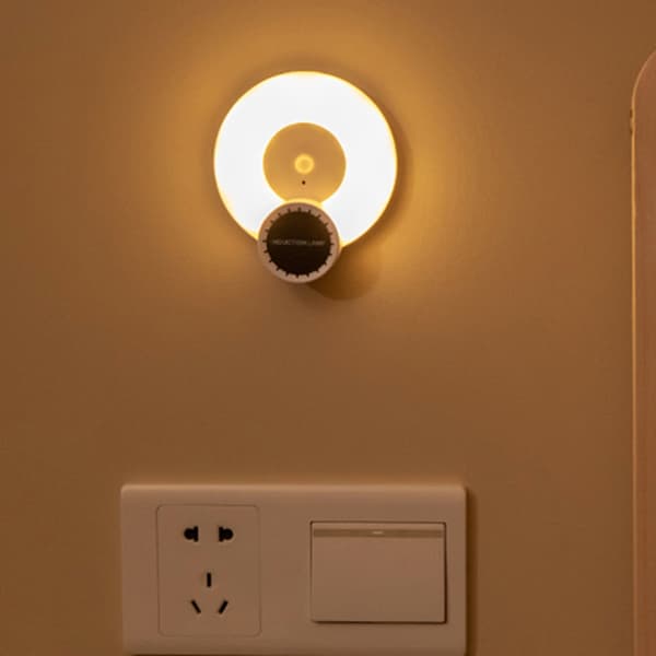 Menneskekroppsinduksjonslys LED-ladende nattlys Nattlys C