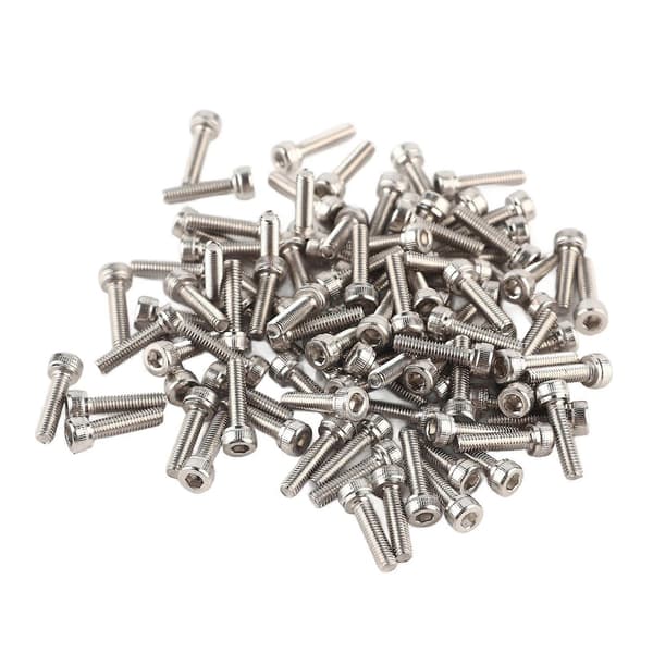 Metrisk Gevind M3 Rustfrit Stål SS304 Unbrakonøgle Hovedskruer Bolte (M3*12)