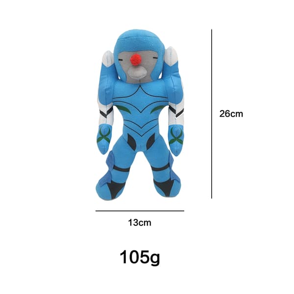 New Century Gospel Warrior plyschdocka Robot Zero 26cm*13cm