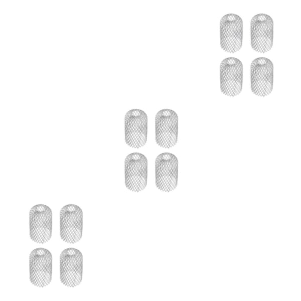 1/2/3/5 4x justerbar storlek aluminiumrännskydd för avlopp Height 16cm 8cm diam 3PCS