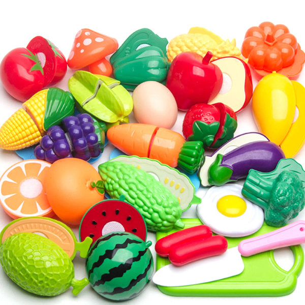 Tillbehör set i plast för kök, frukt och grönsaker A