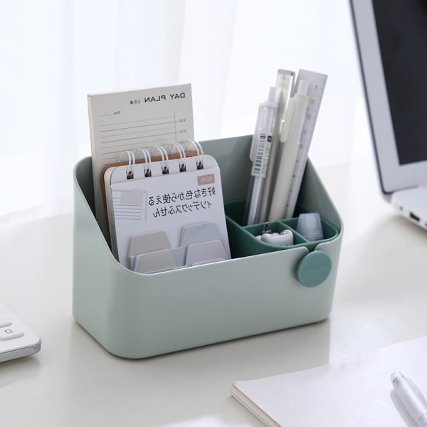 Skrivebordsorganisator Makeup-organisator til soveværelse grön