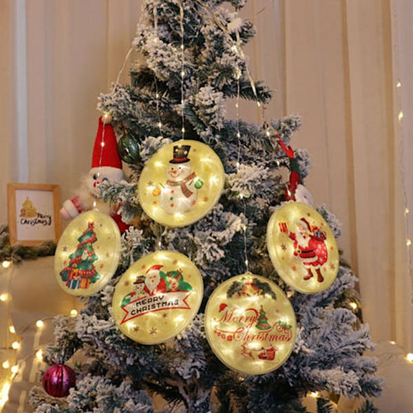 Jul LED String Lights USB fjärrkontroll dekorationslampor