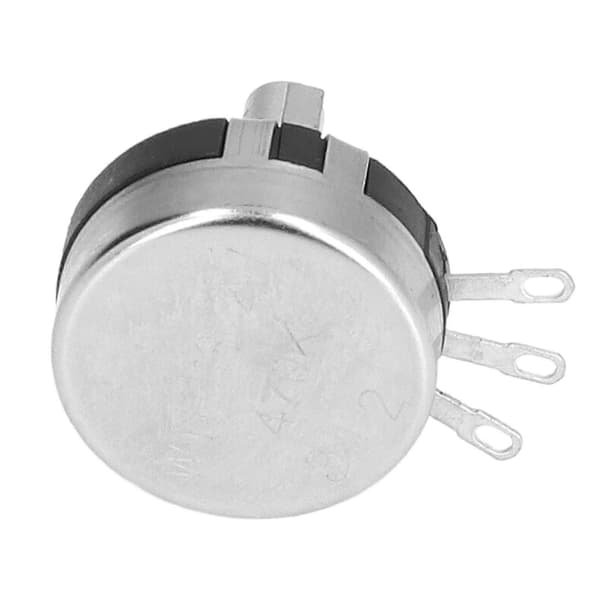 20 stk. Potentiometer-sortimentssæt Enkeltomdrejning Kulfilm Roterende Konisk Komponent WTH118?2W470K