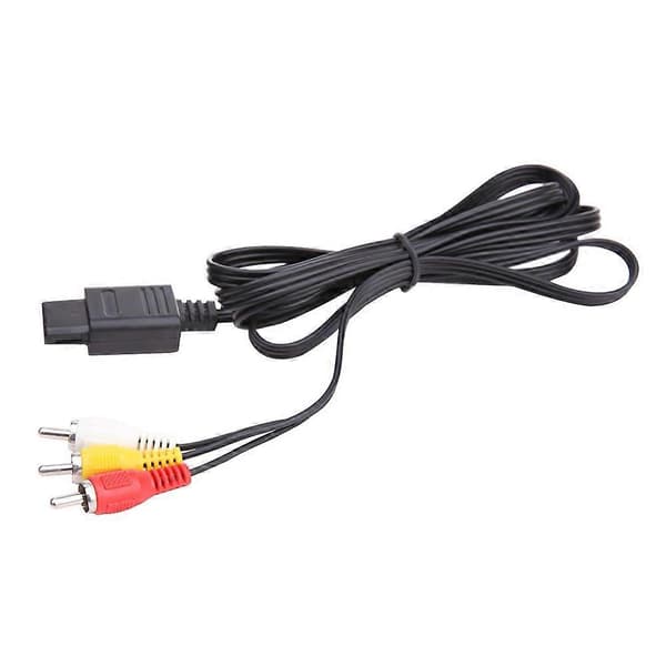 La Cabina Cordon AV-kabel Audio Video A/V TV-kabel for 64 N64 GameCube NGC SNES SFC