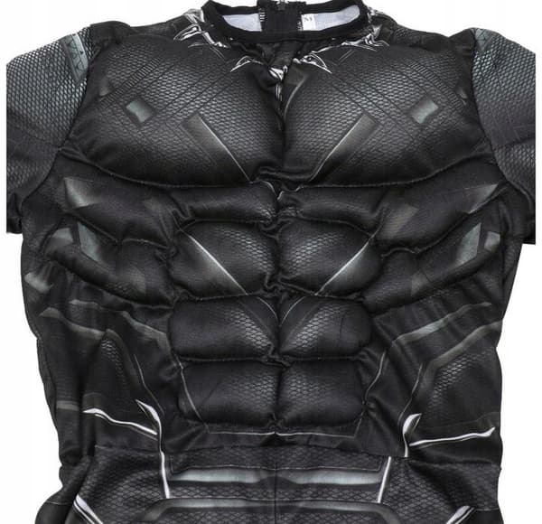 Black Panther Deluxe Børne Kostume black 116